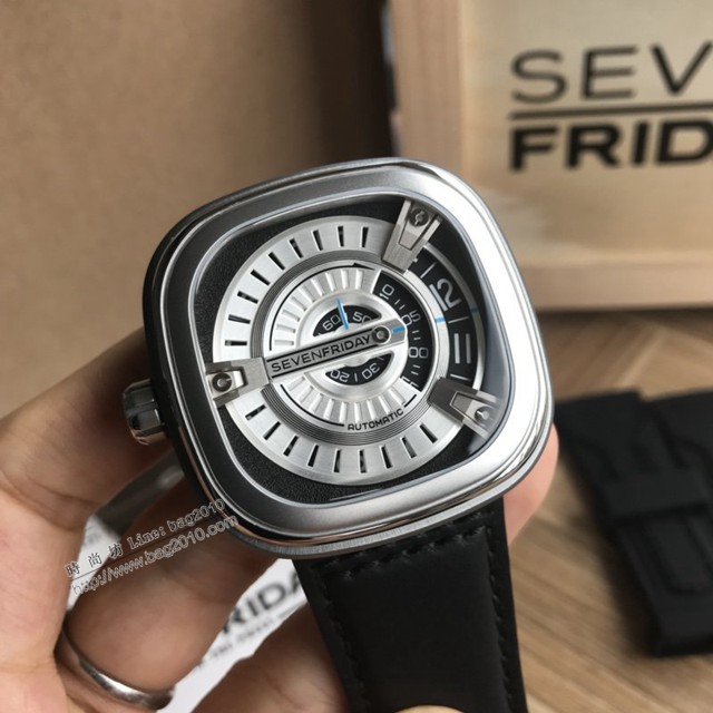 Sevenfriday自動機械男表 型號M1-1 七個星期五休閒高端男表  gjs2062